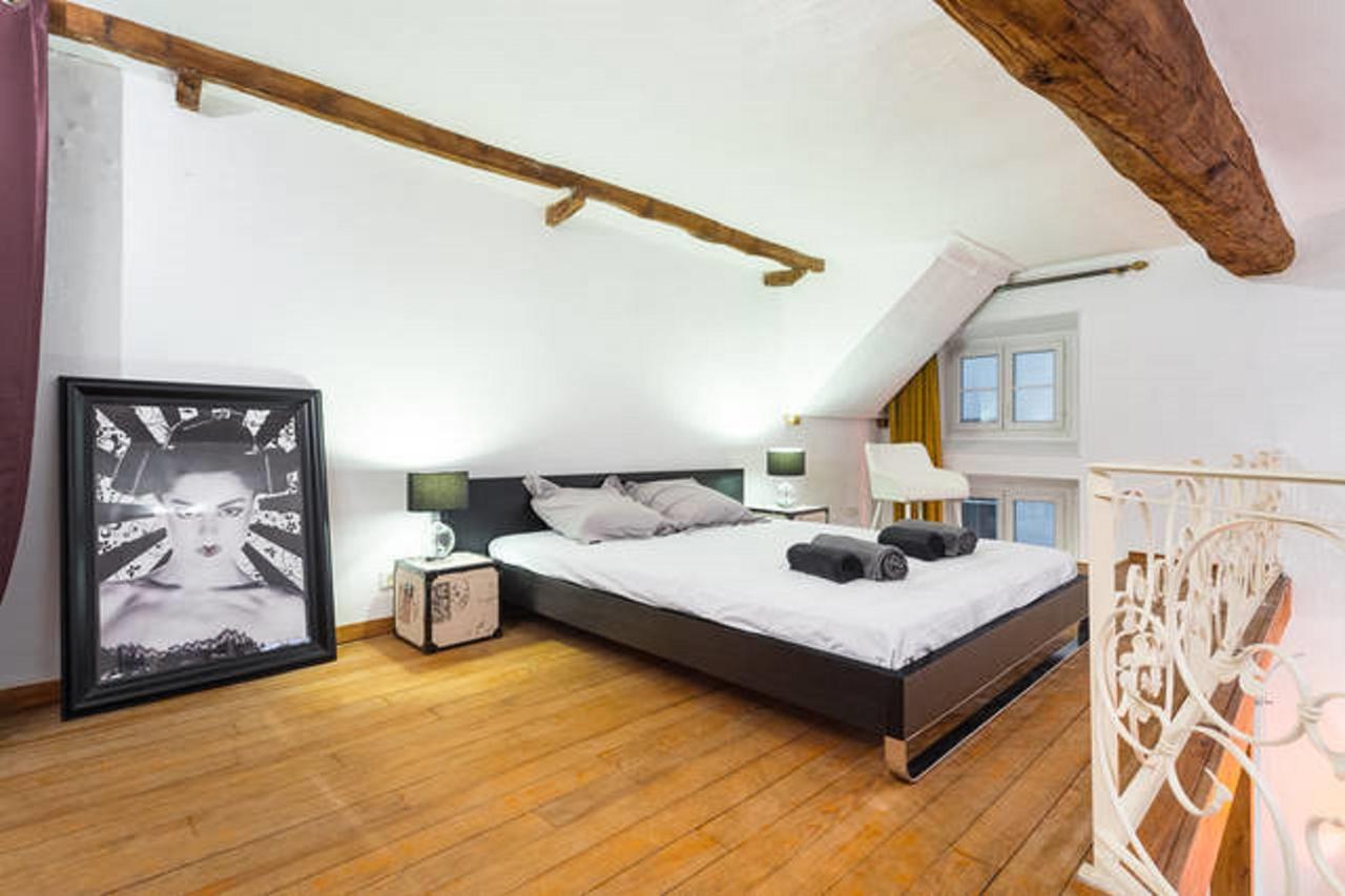 Le Prefecture - Luxueux F3 En Duplex, Ascenseur, Coeur Vieux-Nice Apartment Екстериор снимка
